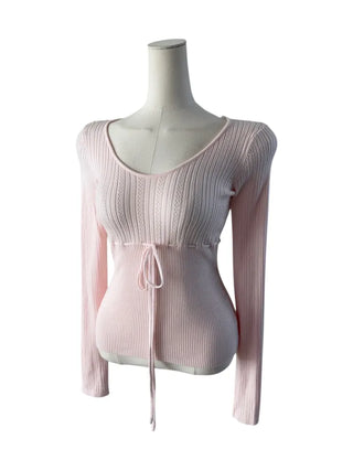 lira ribbon strap knit