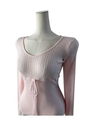 lira ribbon strap knit