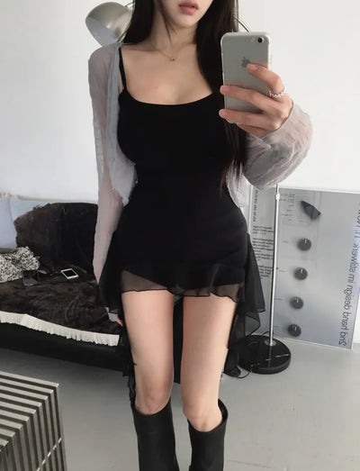 Pleated Knit Shorts Pants