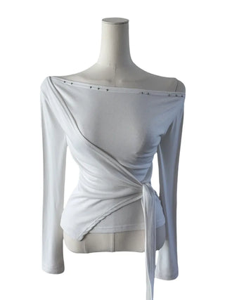 Endevolved Unbalanced Stud Strap Top