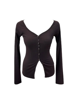 Slien long sleeve cardigan