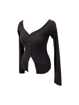 Slien long sleeve cardigan