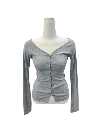 Slien long sleeve cardigan