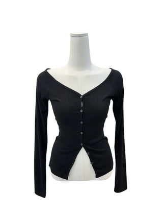 Slien long sleeve cardigan
