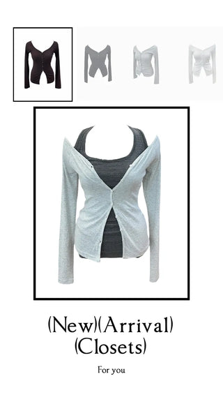 Slien long sleeve cardigan