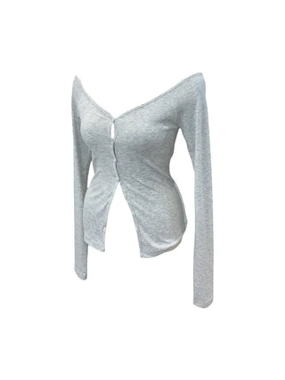 Slien long sleeve cardigan