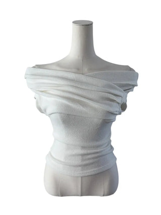 Hiran Drape Wrap Sleeveless Knit T
