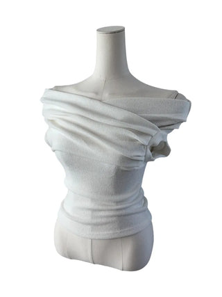 Hiran Drape Wrap Sleeveless Knit T