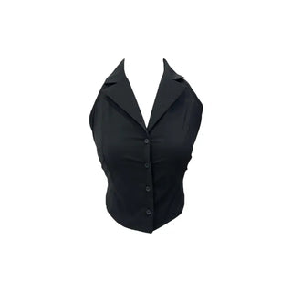 Loro backless sleeveless blouse