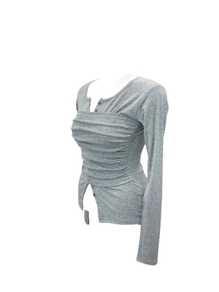 Rayleigh cardigan layered T