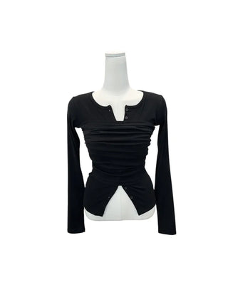 Rayleigh cardigan layered T