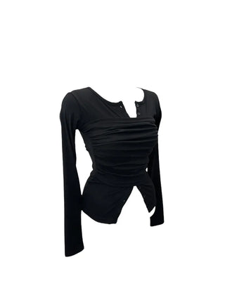 Rayleigh cardigan layered T