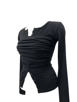 Rayleigh cardigan layered T