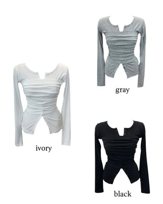 Rayleigh cardigan layered T