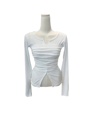Rayleigh cardigan layered T
