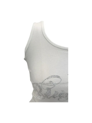 Marie y2k cubic lettering slim sleeveless