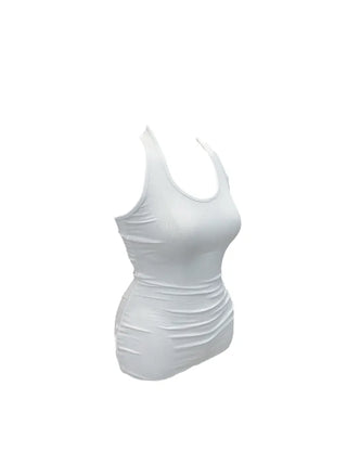 Belly long line sleeveless belly long line nasi