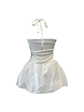 Lorna balloon halter top