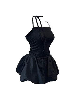 Lorna balloon halter top