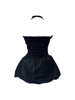 Lorna balloon halter top