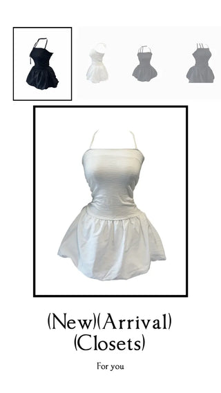 Lorna balloon halter top