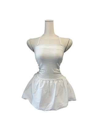 Lorna balloon halter top