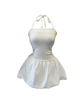 Lorna balloon halter top