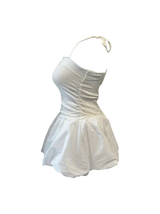 Lorna balloon halter top