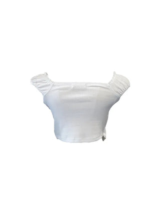 Ronnie mini cropped fake short sleeve T
