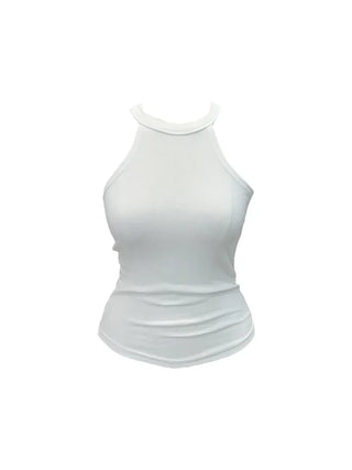 Genie halterneck feminine sleeveless genie halterneck feminine round neck nasi