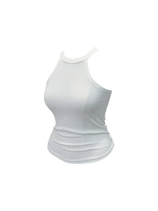 Genie halterneck feminine sleeveless genie halterneck feminine round neck nasi