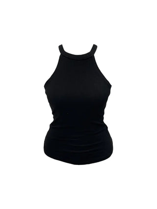 Genie halterneck feminine sleeveless genie halterneck feminine round neck nasi