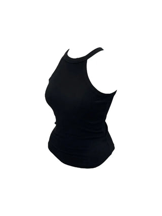 Genie halterneck feminine sleeveless genie halterneck feminine round neck nasi