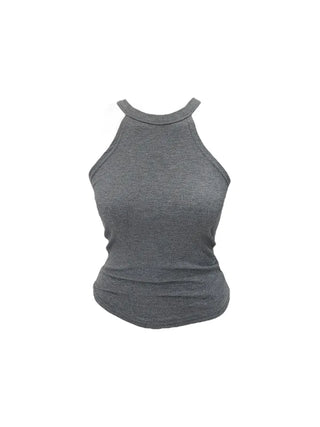 Genie halterneck feminine sleeveless genie halterneck feminine round neck nasi