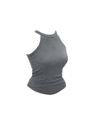 Genie halterneck feminine sleeveless genie halterneck feminine round neck nasi