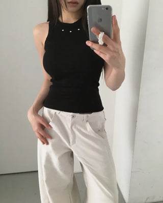 Kureen rivet point sleeveless Kureen rivet point nasi