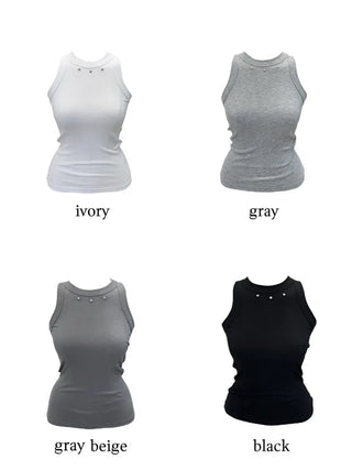 Kureen rivet point sleeveless Kureen rivet point nasi