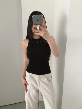 Kureen rivet point sleeveless Kureen rivet point nasi