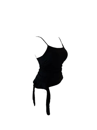 Peaky y2k frill top shirring sleeveless