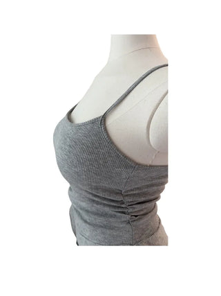 Peaky y2k frill top shirring sleeveless
