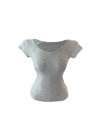 Boa nagar v-neck short-sleeved T