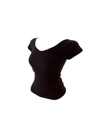 Boa nagar v-neck short-sleeved T