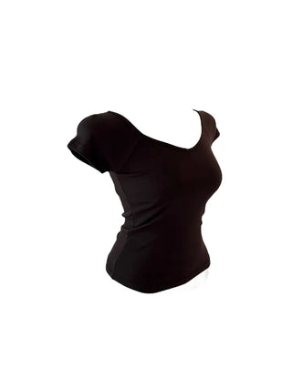Boa nagar v-neck short-sleeved T