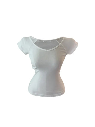 Boa nagar v-neck short-sleeved T