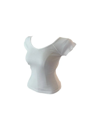 Boa nagar v-neck short-sleeved T