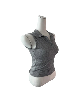 Vera Kara Knitwear Sleeveless T Vera Kara Knit Nashi Tee