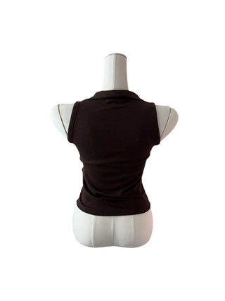 Vera Kara Knitwear Sleeveless T Vera Kara Knit Nashi Tee