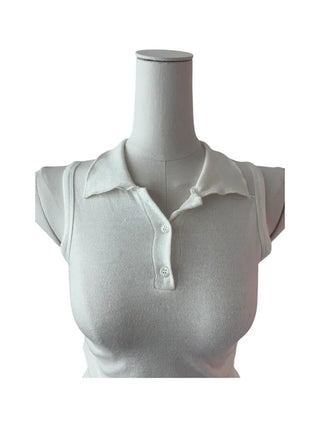 Vera Kara Knitwear Sleeveless T Vera Kara Knit Nashi Tee