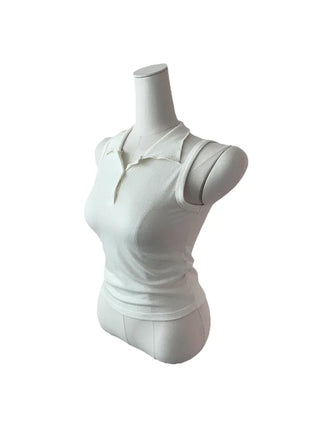 Vera Kara Knitwear Sleeveless T Vera Kara Knit Nashi Tee