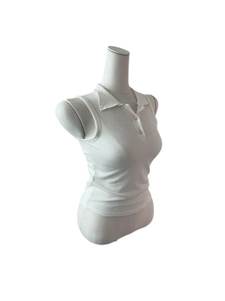 Vera Kara Knitwear Sleeveless T Vera Kara Knit Nashi Tee